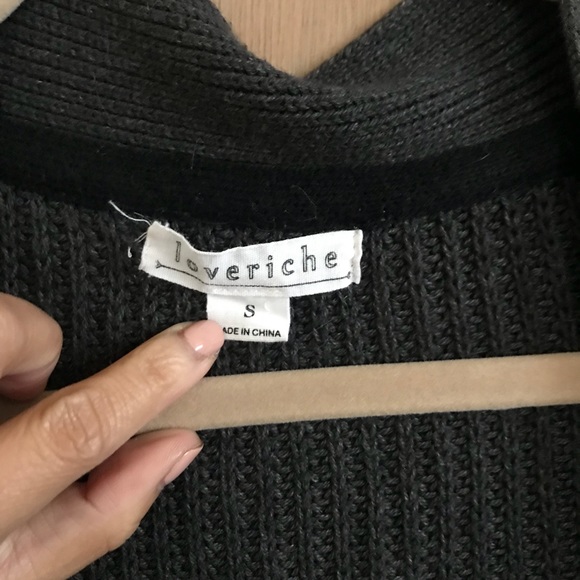 l o v e r i c h e  • knitted cardigan - Picture 3 of 3